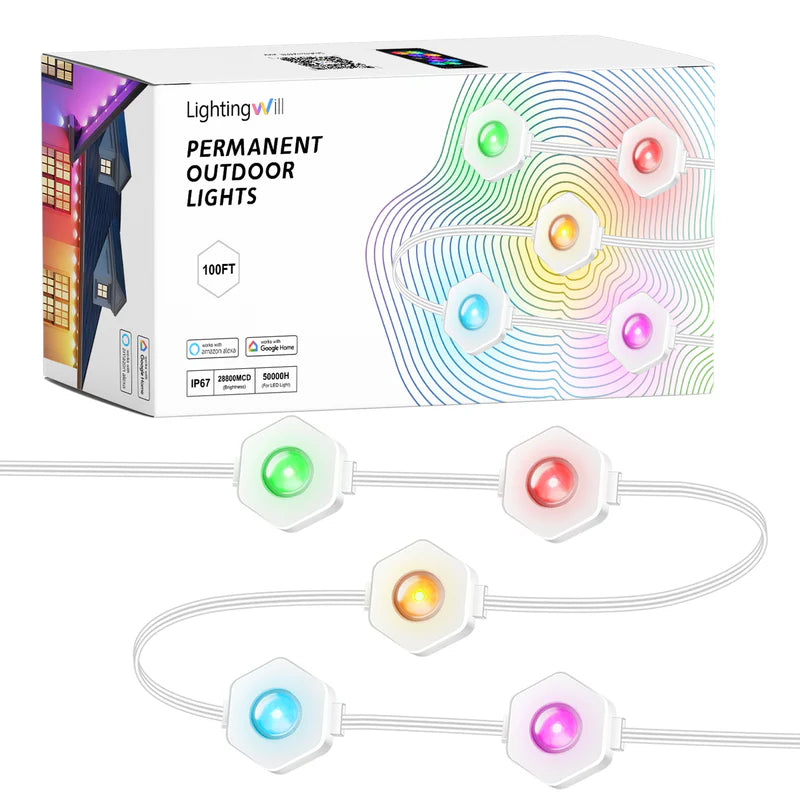 LightingWill OL1 Permanent Outdoor Lights