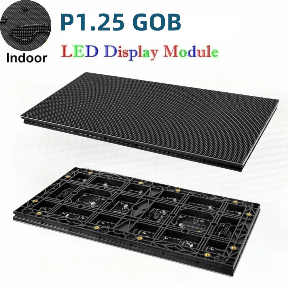 ID-G Series GOB Indoor LED Display Modules – 320×160mm Panels | P2.5 / P2.0 / P1.86 / P1.53 / P1.25 | Full-Color RGB Tiles | Impact-Resistant Fine-Pitch High-Resolution LED Panels