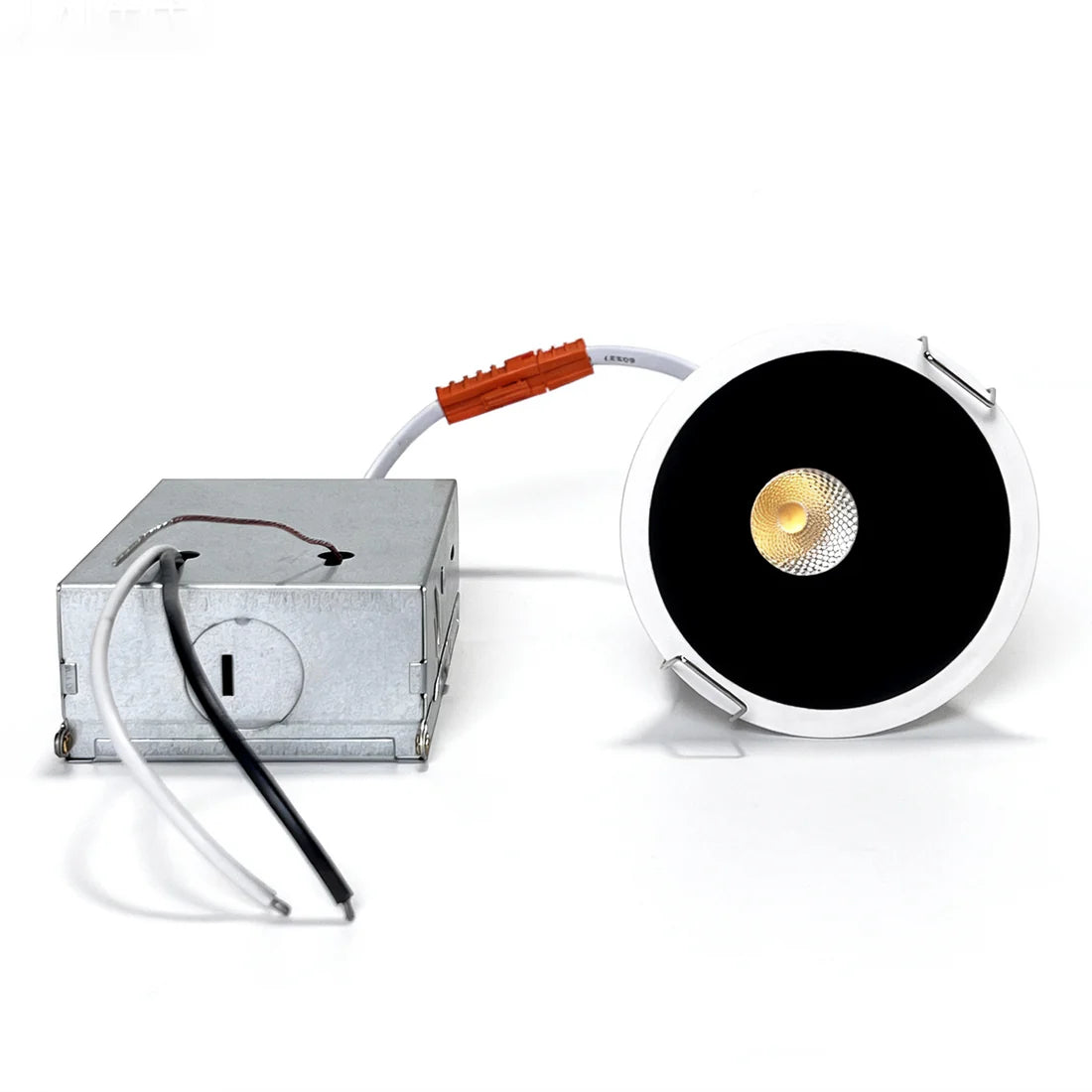 Prime-1C Series Deep Anti-Glare Full Spectrum LED Downlight | 100–130V | 50/100 Pack | 5W / 9W | 5CCT Adjustable | 24° Beam | White Housing | CRI>95 | Commercial Ceiling Recessed Light