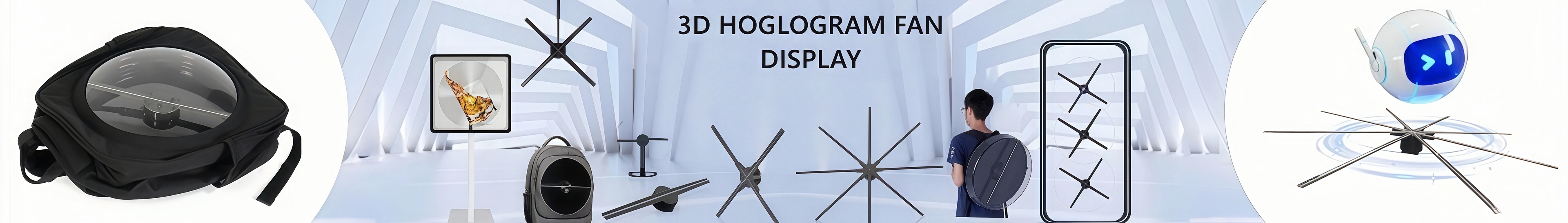 3D Hologram Fan LED Display