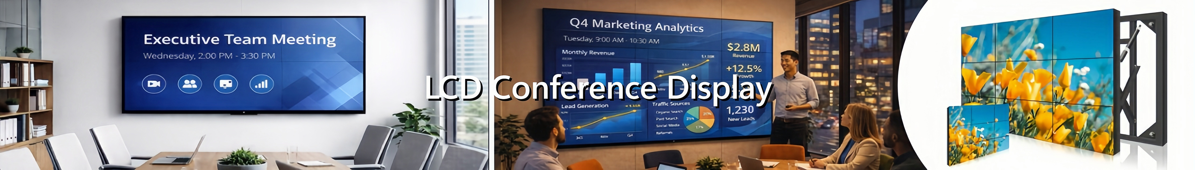 LCD Conference Display