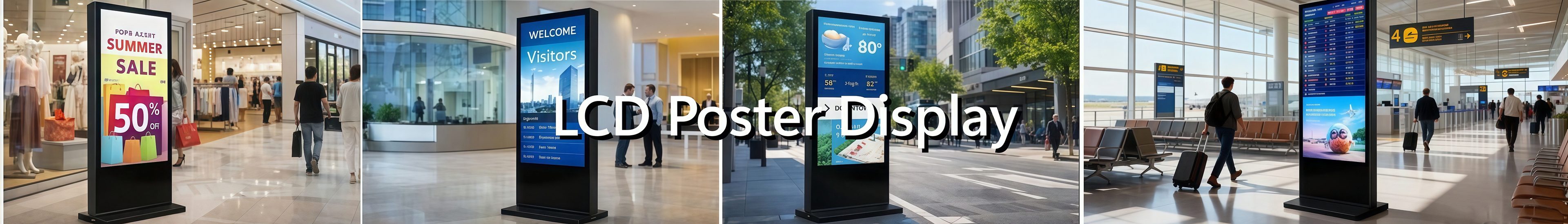 LCD Poster Display