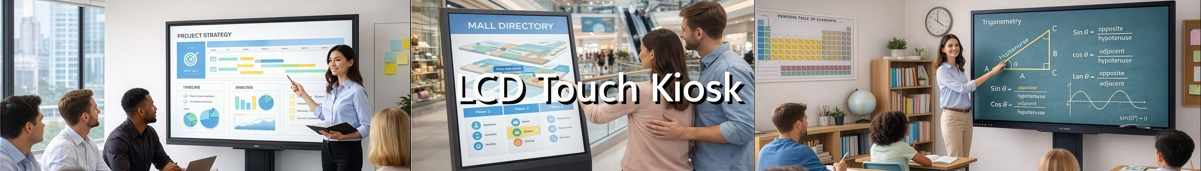LCD Touch Kiosk