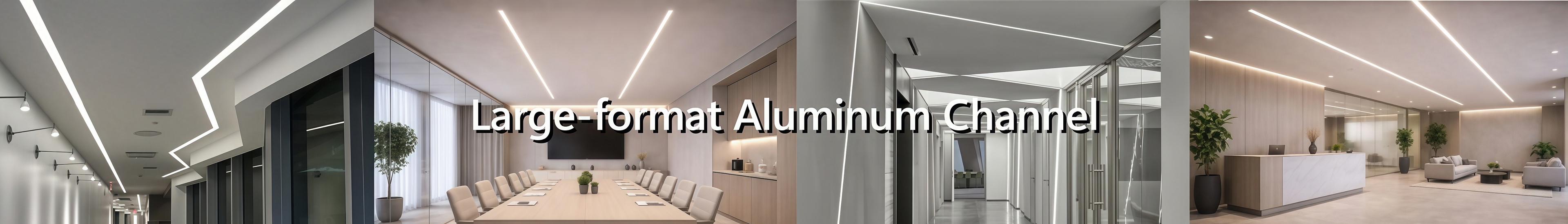 Large-format Aluminum Channel