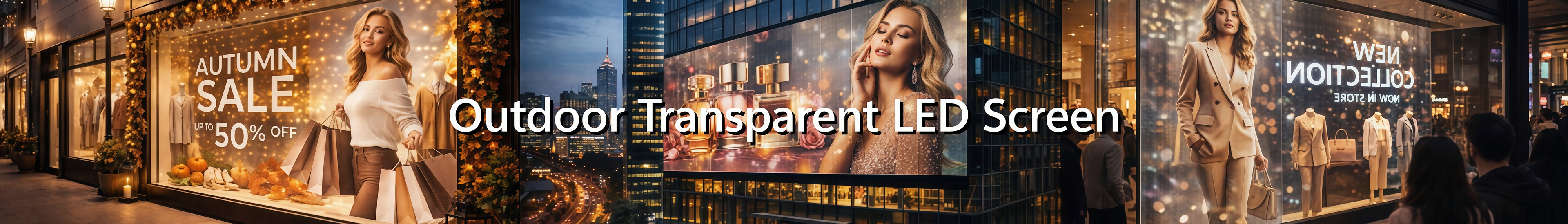 Outdoor Transparent LED Screen