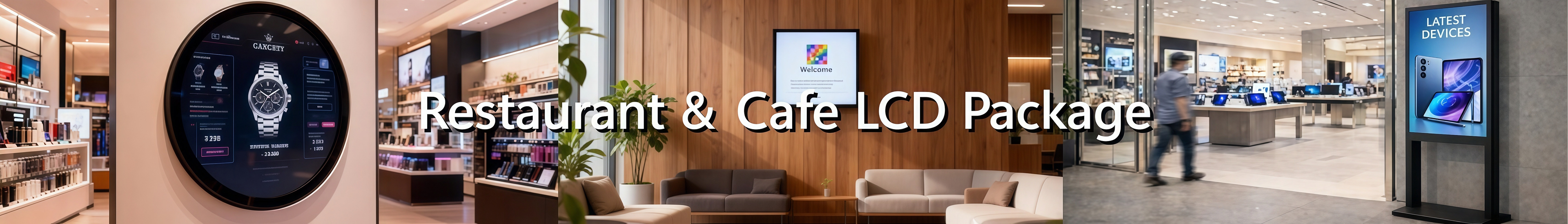 Restaurant & Cafe LCD Package