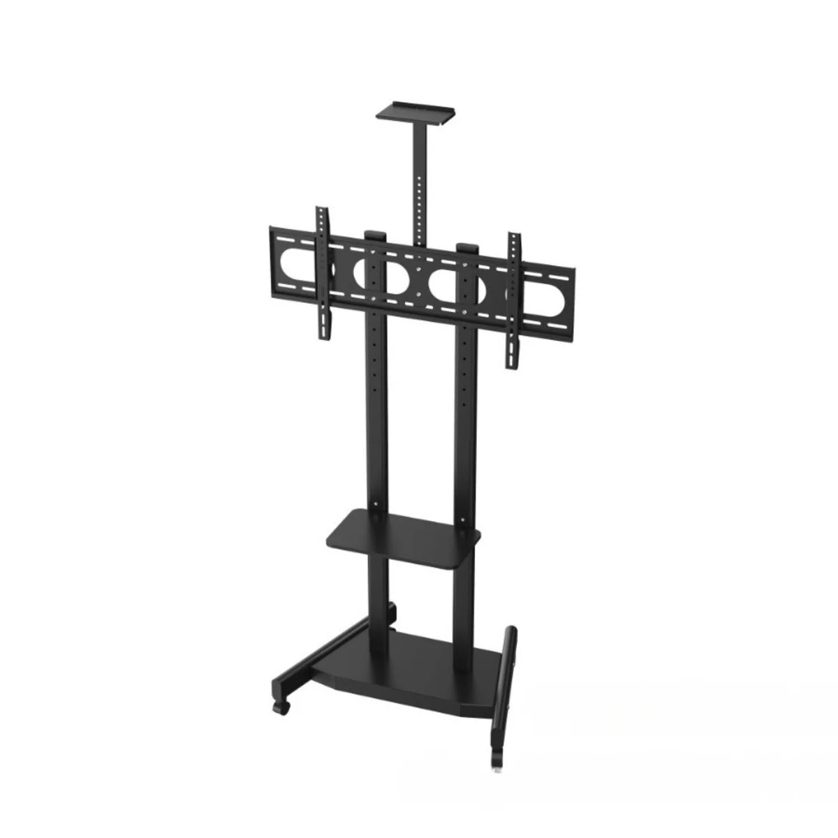 3D Hologram Display Mounting Solutions | Commercial Hologram Display | Tripod Floor Stand / Ceiling Mount Bracket / Dual-Pole Mobile Stand | Black Finish | Adjustable Height 60cm to 160cm (23.6–63.0 inch)