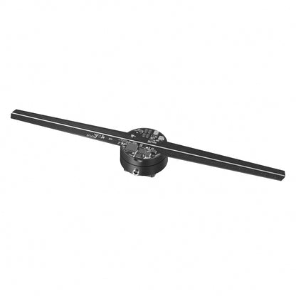 FL Series 42cm (16.5 inch) | 3D Hologram LED Display | Small Size | Cloud Control (AS) | Retail Hologram Display | 2-Pack Fans with Outdoor Double-Sided Mounting Bracket | 2 Blades
