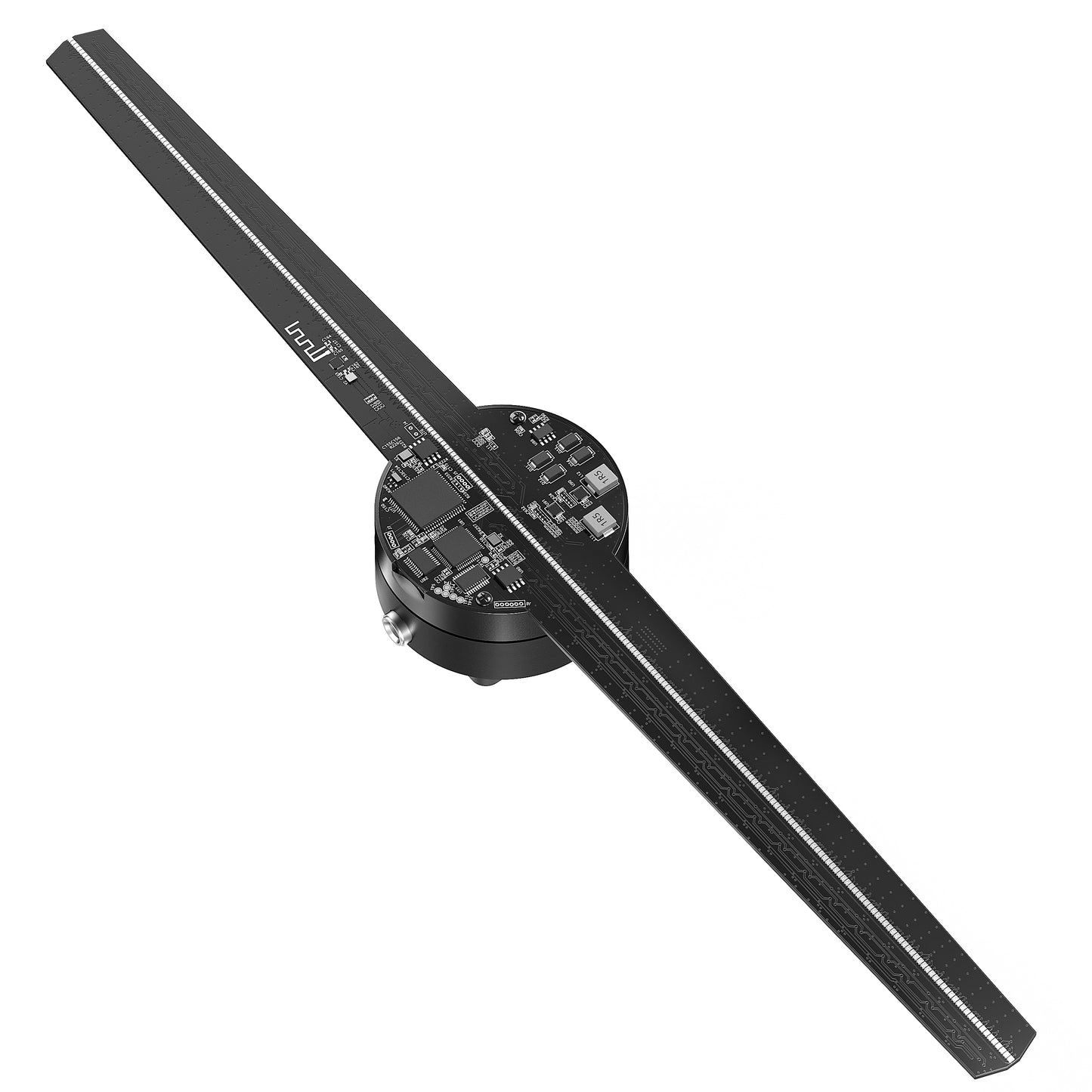 FL Series 42cm (16.5 inch) | 3D Hologram LED Display | Small Size | Cloud Control (AS) | Retail Hologram Display | 2-Pack Fans with Outdoor Double-Sided Mounting Bracket | 2 Blades