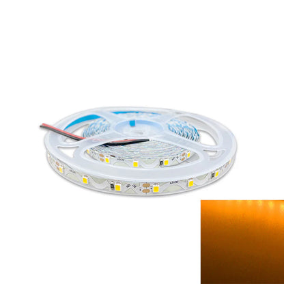 DC12V SMD2835 S-Shape LED Strip Light – 60 LEDs/m | High Brightness Low Voltage LED Tape | 6mm PCB | Non-Waterproof | Warm White / Natural White / Cool White / Red / Blue / Golden Yellow / Green / Pink | for Mirror, Kitchen Cabinet, Bedroom | 50/500M