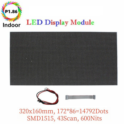 ID-S Series – Indoor LED Display Modules | 320×160mm Panels | P4 / P3.076 / P2.5 / P2.0 / P1.86 / P1.53 / P1.25 | Full-Color RGB Tiles | 600nits | High-Resolution Fine-Pitch LED Panels