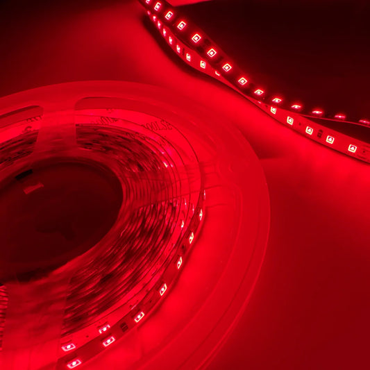 660–670nm 50cm 10/100 /1000 Pack,  IP65 Waterproof DC12V Red & Infrared Rigid LED Strip, SMD2835/36 LEDs, SMD5050/30 LEDs,  Greenhouse Plant Growth & Hydroponics Use