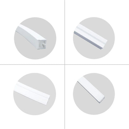 Neon Light Housing – S1220 Black Side Edge Lighting | 12x20mm Silicone LED Channel System | IP67 Waterproof | 10mm PCB Width | 50M/5M | Local Stock US/UK/DE