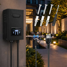 300W / 400W, Dual Zone Outdoor Low Voltage Transformer, 120V to 12V/14V AC, Timer & External Photocell, Outdoor Lighting Power Supply for Yard, Garden & Patio Lighting