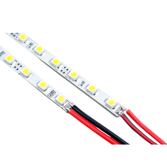 SMD2835 4MM Wide Rigid LED Strip Light, DC12V / 24V 12W/M 120 LEDs/M 4mm PCB 1Meter Length, Warm White / Natural White / Daylight White / Cool White / Blue / Red / Green High Brightness Indoor Lighting, 50PCS / 500PCS
