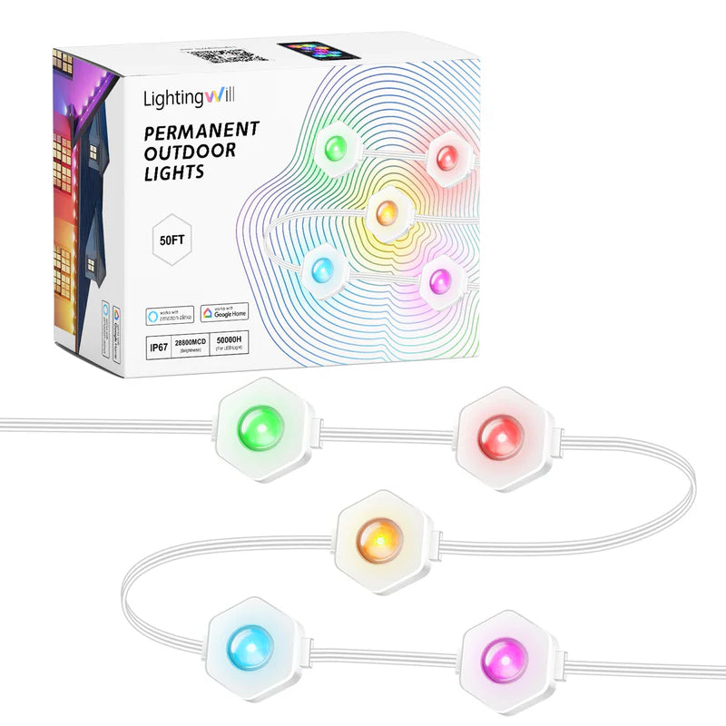LightingWill OL1 Permanent Outdoor Lights