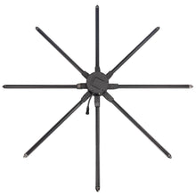 FL Series 150cm to 180cm (59.1–70.9 inch) | 3D Hologram LED Display | Large Size | Synchronous Control | Commercial Hologram Display | Fan Only / Fan with Dual-Pole Mobile Stand | 8 Blades | Power Adapter Included