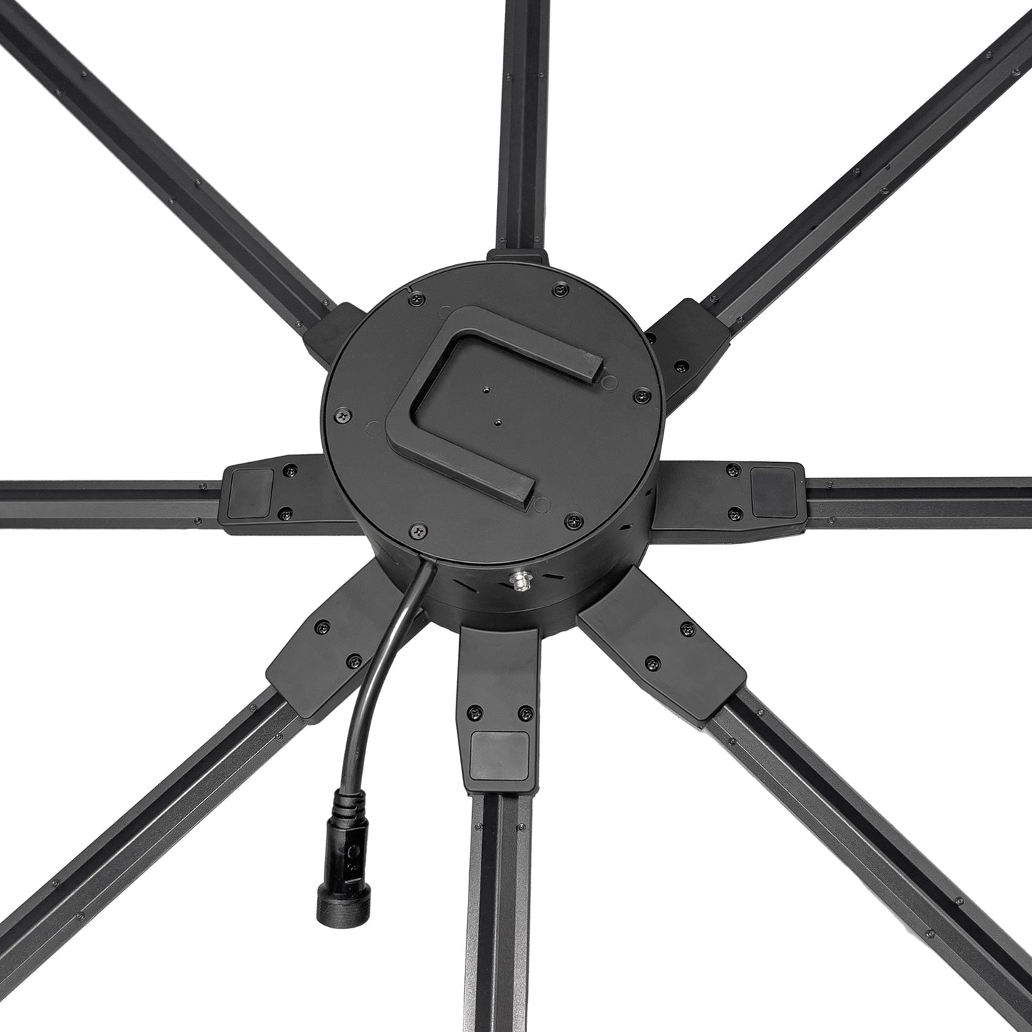 FL Series 150cm to 180cm (59.1–70.9 inch) | 3D Hologram LED Display | Large Size | Synchronous Control | Commercial Hologram Display | Fan Only / Fan with Dual-Pole Mobile Stand | 8 Blades | Power Adapter Included