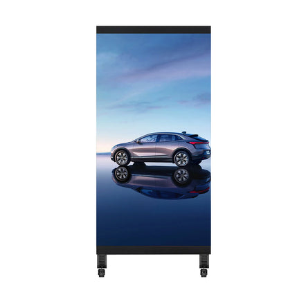LEP-T Series Transparent LED Digital Signage Poster | 1×2m Indoor Kit | P3.91mm | Holographic LED Film for Storefront & Showcase Windows