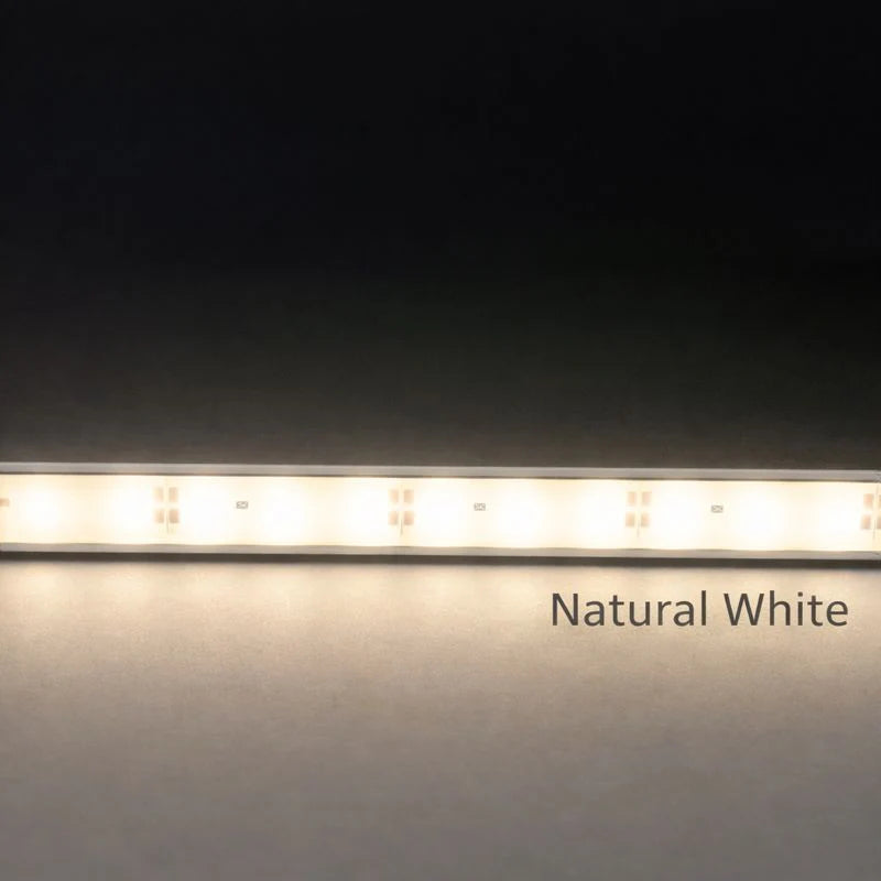 U02 Silver Aluminum Rigid LED Strip Light, DC12V SMD5630 72 LEDs/M 17×9mm 0.5M/1M Warm White / Natural White / Cool White Silver Finish Non-Waterproof, for Indoor Accent & Display Lighting, 50PCS / 500PCS