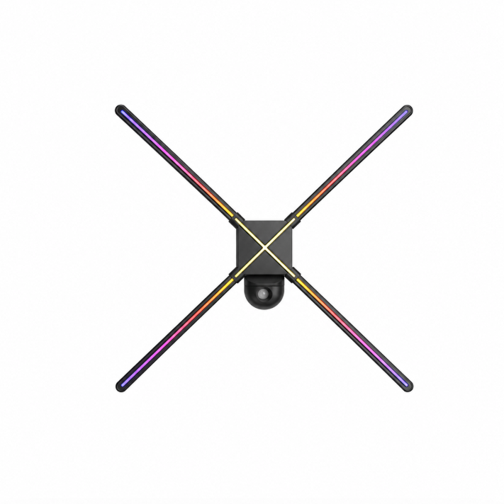 FL Series 47cm to 100cm (18.5–39.4 inch) | 3D Hologram LED Display | Medium Size | Cloud Control (AS) | Multi Fan Display | Fan Only / Tripod Floor Stand / Ceiling Mount | 4 Blades