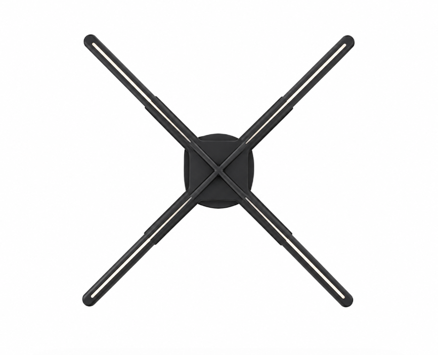 FL Series 47cm to 100cm (18.5–39.4 inch) | 3D Hologram LED Display | Medium Size | Cloud Control (AS) | Multi Fan Display | Fan Only / Tripod Floor Stand / Ceiling Mount | 4 Blades