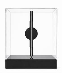 FL Series 18cm to 42cm (7.1–16.5 inch) | 3D Hologram LED Display | Small Size | Asynchronous Control | 3D LED Display Fan | Transparent Square Protective Housing | 2 Blades