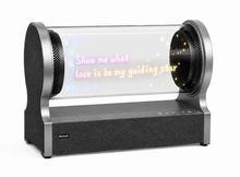 CYL Series 20cm (7.9 inch) | 3D Hologram LED Display | Medium Size | Cylinder Fan Cloud Control (AS) | 3D LED Display Fan | Bluetooth Speaker with 360° Lyrics Display | WiFi & Bluetooth Support