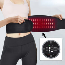 Infrared Therapy Heating Belt – Wireless Near Infrared Waist Belt | 2000mAh Battery | Digital Display | Transparent Film | With / Without Remote Control | Type-C Charging | for Back & Waist Pain Therapy