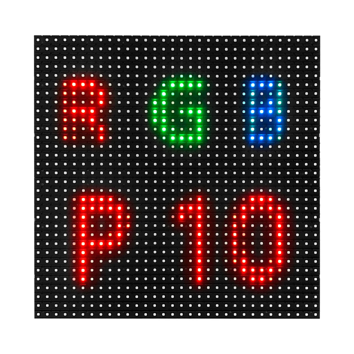 OD-PM Series Outdoor LED Modules – P4 / P5 / P6.67 / P8 / P10 (320×320mm) & P4.81 / P5.95 (250×250mm) | Square IP65 Panels with Front & Rear Maintenance