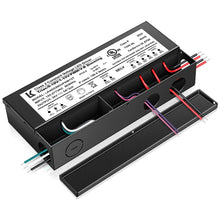 200W Steel Case Universal Dimmable LED Driver, 12V / 24V DC, UL Listed, AC 120-277V Input, LED Driver for Commercial Lighting Projects / LED Strip Installations / Architectural Lighting Systems