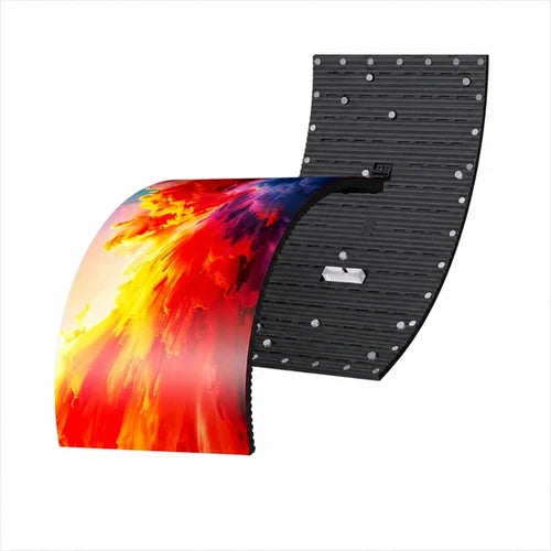 IF-300C Series Flexible LED Screen Modules | 300×168.75mm | COB | P1.875 / P1.5625 / P1.25 / P0.9735 | Soft Back Shell with Magnet | Fine Pitch Creative LED Displays