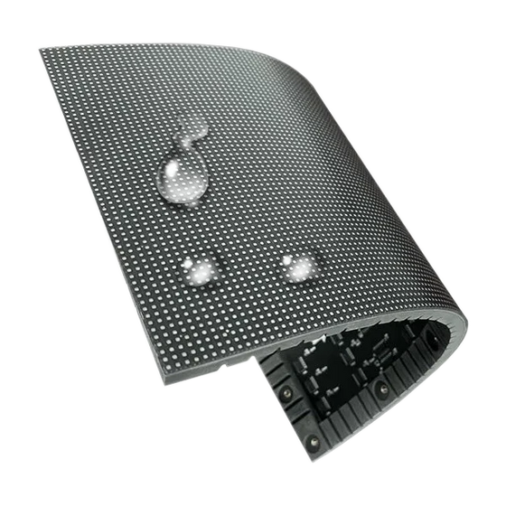 IF-240G Series Flexible LED Screen Modules | 240×120mm | GOB | P1.875 / P1.579 / P1.25 | Soft Back Shell with Magnet | Durable Curved LED Displays