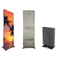 LEP-OD Series Outdoor LED Digital Signage Poster | P2.5 / P3.076 / P4 | Weatherproof Freestanding Kiosk Display