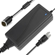 AC 100–240V Input LED Power Adapter Cigarette Lighter Converter Transformer 60W/120W/180W DC 12V with US Plug for Car Accessories, Tire Inflators, Portable Coolers, Car Vacuum Cleaners and Automotive Equipment, 1-Pack/10-Pack