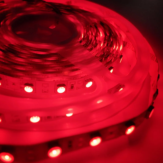 730–735nm-DC12V Red & Infrared Rigid LED Strip-SMD2835/SMD5050, 30/60/120/240 LEDs/m, 5/50/500Meters, IP00/IP65, Plant Grow Light, Horticulture Lighting, Seedling Growth, Indoor Plant Light