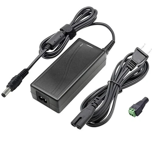 AC 100–240V Input LED Power Adapter Switching Transformer 18W–60W DC 6V with US Plug for Security Systems, Routers, Industrial Electronics and Control Equipment, 1-Pack/10-Pack