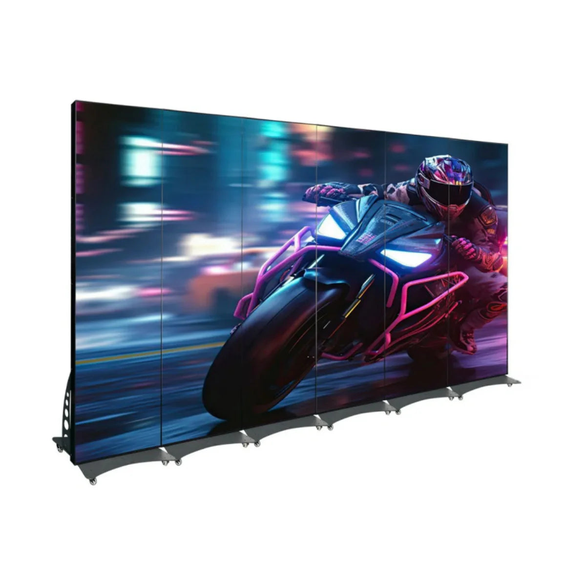 LEP-GOB Series LED Display Wall | 3840×1920mm (12.6FT × 6.3FT) | P2.5 / P1.86 | GOB Strengthened Surface | Quick-Assembly Magnetic LED System for Church & Stage