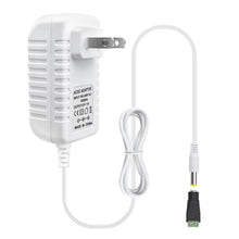12V Wall Plug LED Adapter 12W/24W/36W, AC 100–240V Input Black/White Wall Plug LED Adapter with US Plug - for LED Strip Lights, CCTV and Electronics