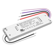 60W Plastic Case Universal Dimmable LED Driver, 12V/24V DC, UL Listed, AC 120-277V Input, LED Driver for Commercial Lighting Projects / LED Strip Installations / Architectural Lighting Systems