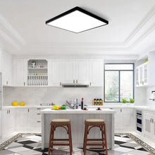 AC 110–130V Black Square Flush Mount LED Ceiling Light – 9 / 12 / 15.7 Inch – 3000K / 4500K / 5000K / 6500K – for Residential & Commercial Lighting – Local Stock (US)