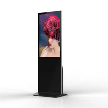 43‘’ Single-Sided Indoor Floor-Standing LCD Advertising Display with Wheel Stand | Android RK3568 2GB+16GB | Non-Touch / Infrared / Capacitive Touch | CMS Preinstalled