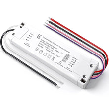 100W Plastic Case Universal Dimmable LED Driver, 12V/24V DC, ETL Listed, AC 120-277V Input, LED Driver for Commercial Lighting Projects / LED Strip Installations / Architectural Lighting Systems