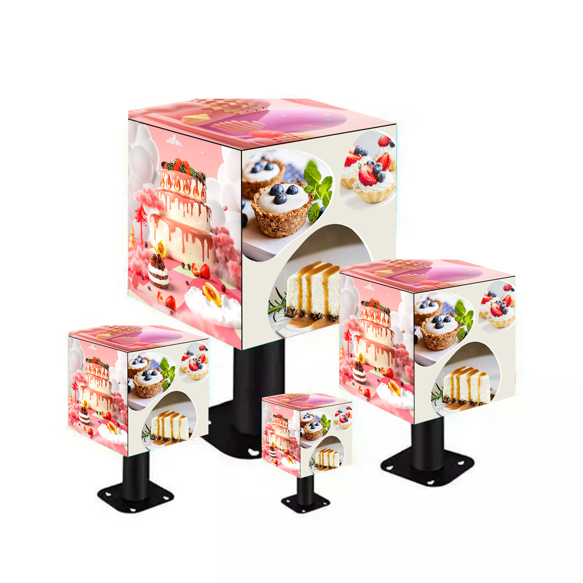Customized Magic Cubic LED Display – Design Your Own LED Cube (Any Size, Pixel Pitch & Face Count) | Get a Quot Now