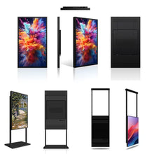 75" Single-Sided 2000-2500nits High Bright LCD Window Advertising Display, Android RK3568 2G+32G, Non-Touch, Cloud/APP/USB, Wall-Mount/Floor Stand/Suspended Installation