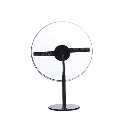 FL Series 11cm to 42cm (4.3–16.5 inch) | 3D Hologram LED Display | Small Size | Asynchronous Control | Retail Hologram Display | Desktop Stand with Transparent Protective Cover | 2 Blades