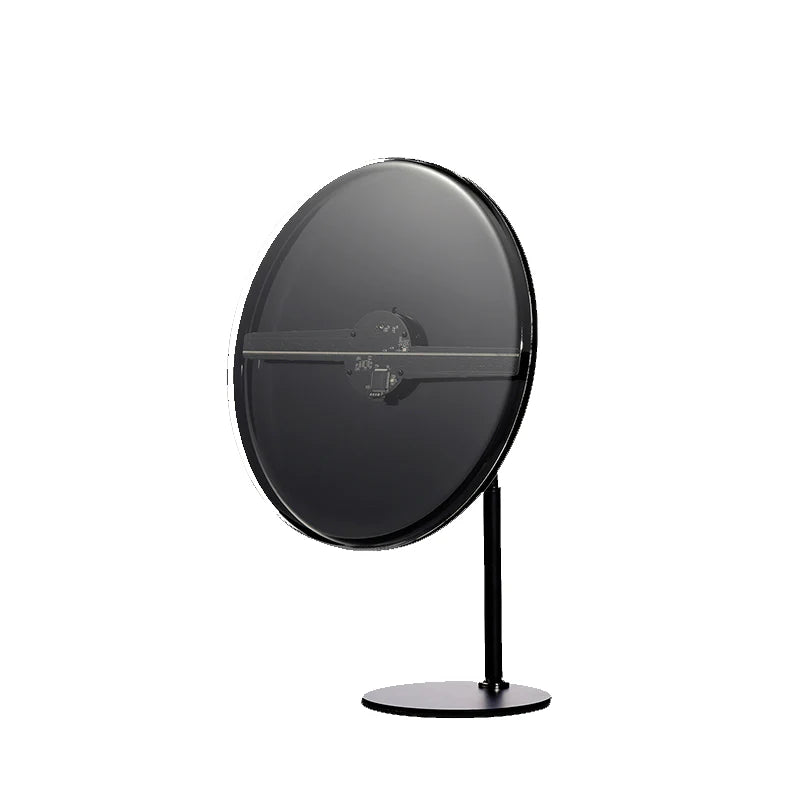 FL Series 11cm to 42cm (4.3–16.5 inch) | 3D Hologram LED Display | Small Size | Asynchronous Control | Retail Hologram Display | Desktop Stand with Transparent Protective Cover | 2 Blades