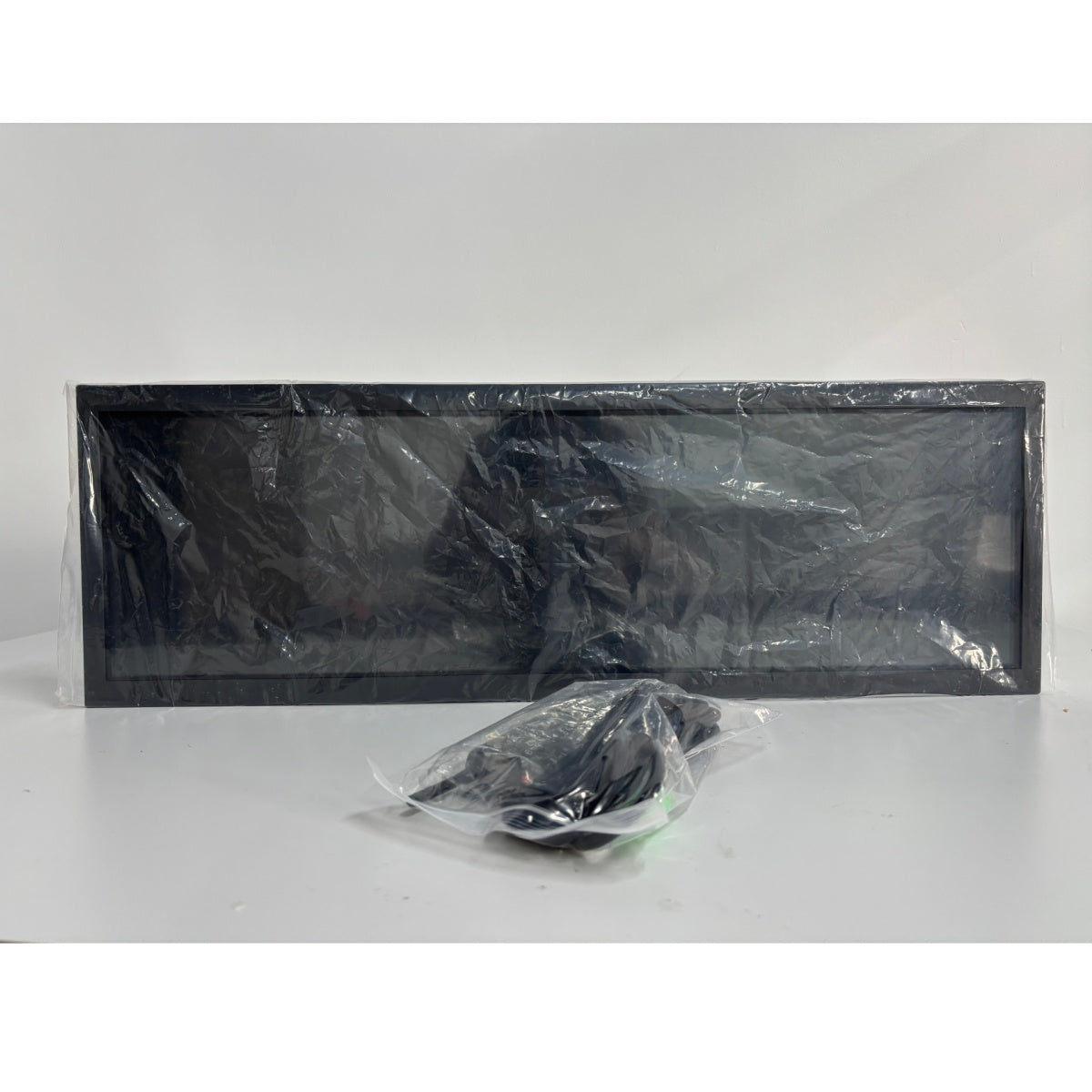 28.6 Inch (698.4×203.7mm Viewable) Ultra-Wide Android LCD Shelf Screen | Stretched Bar Digital Signage w/ Optional Touch | Cloud / USB / App Control
