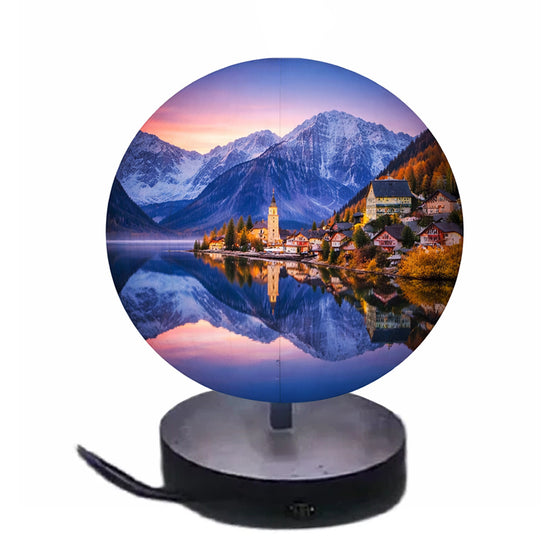 SI-50 Small Indoor LED Ball Display – Dia. 50cm ( 1.6ft ), P2 | 360° Spherical Screen for Retail & Exhibits