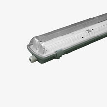 TP Series LED Tri-Proof Light – 4ft | 2-Tube Included | Waterproof Dustproof LED Fixture | Stripe Clear Cover | 3000K/4000K/5000K | AC 90–240V | Non-Dimmable | 20-Pack / 100-Pack